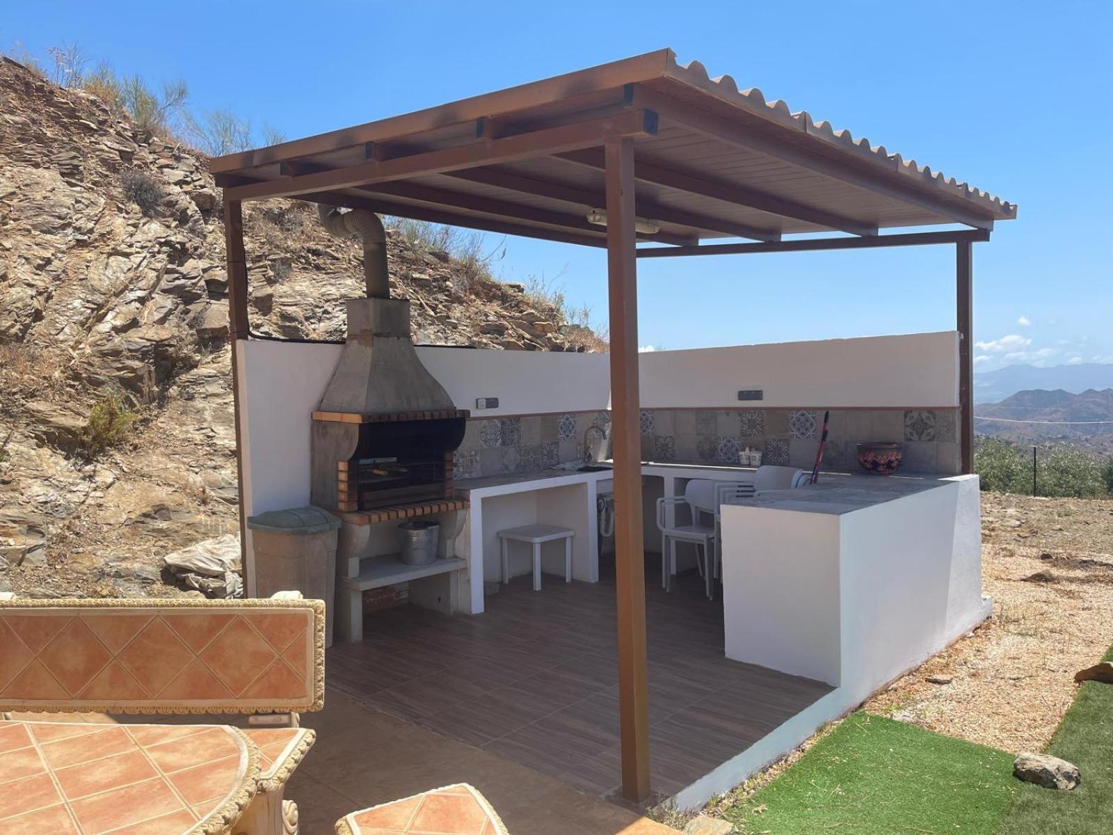 הוילה Almogía Casa Cuatro Vientos - Barranco Del Sol מראה חיצוני תמונה